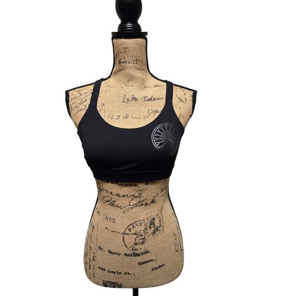 SoulCycle Other - Soulcycle solid black sports bra, size small